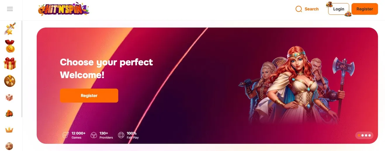 Hitnspin Casino 100% 100 free spins on a top slot